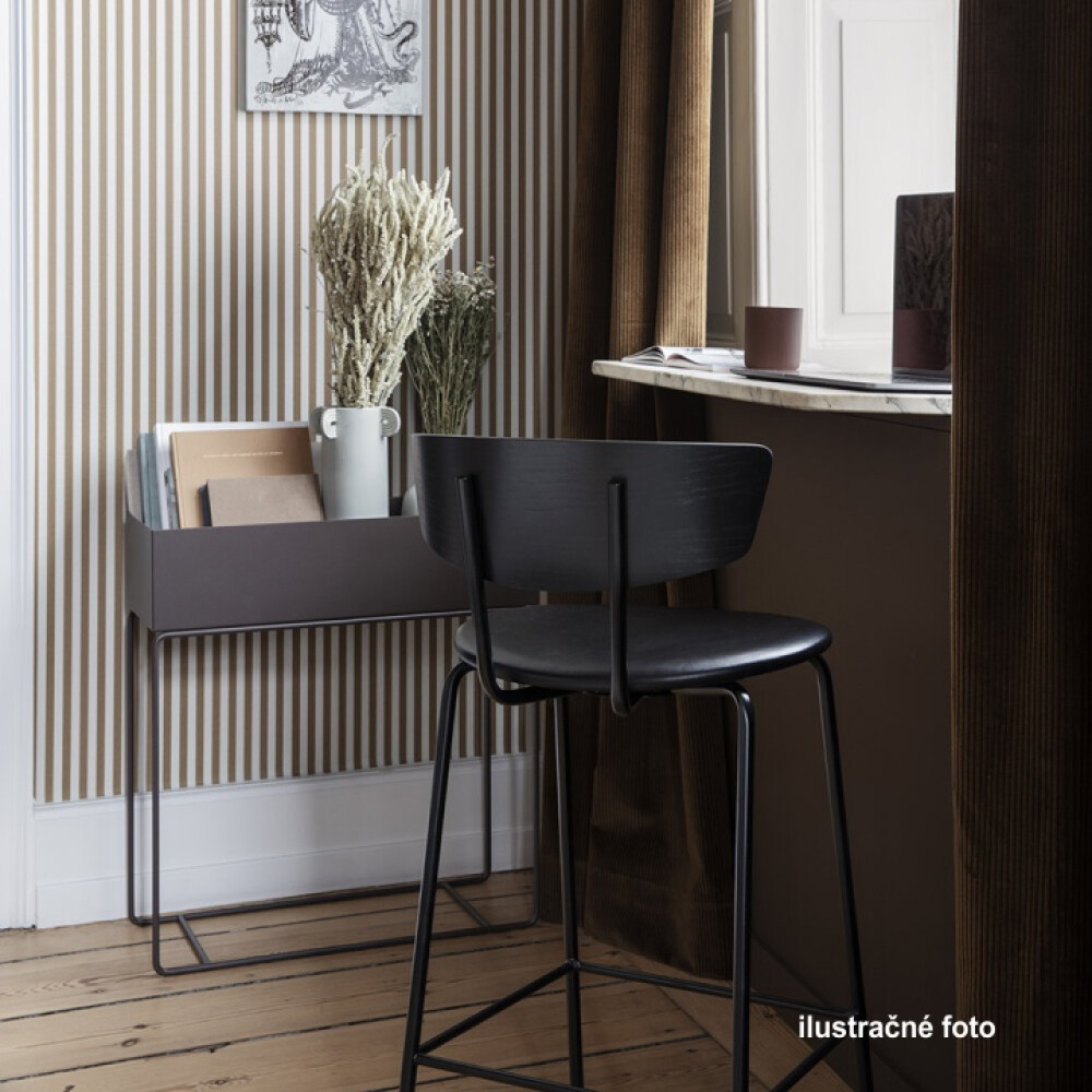 Ghiveci de flori din metal multifuncţional, verde închis, INDIZE TYP 3 WL4214