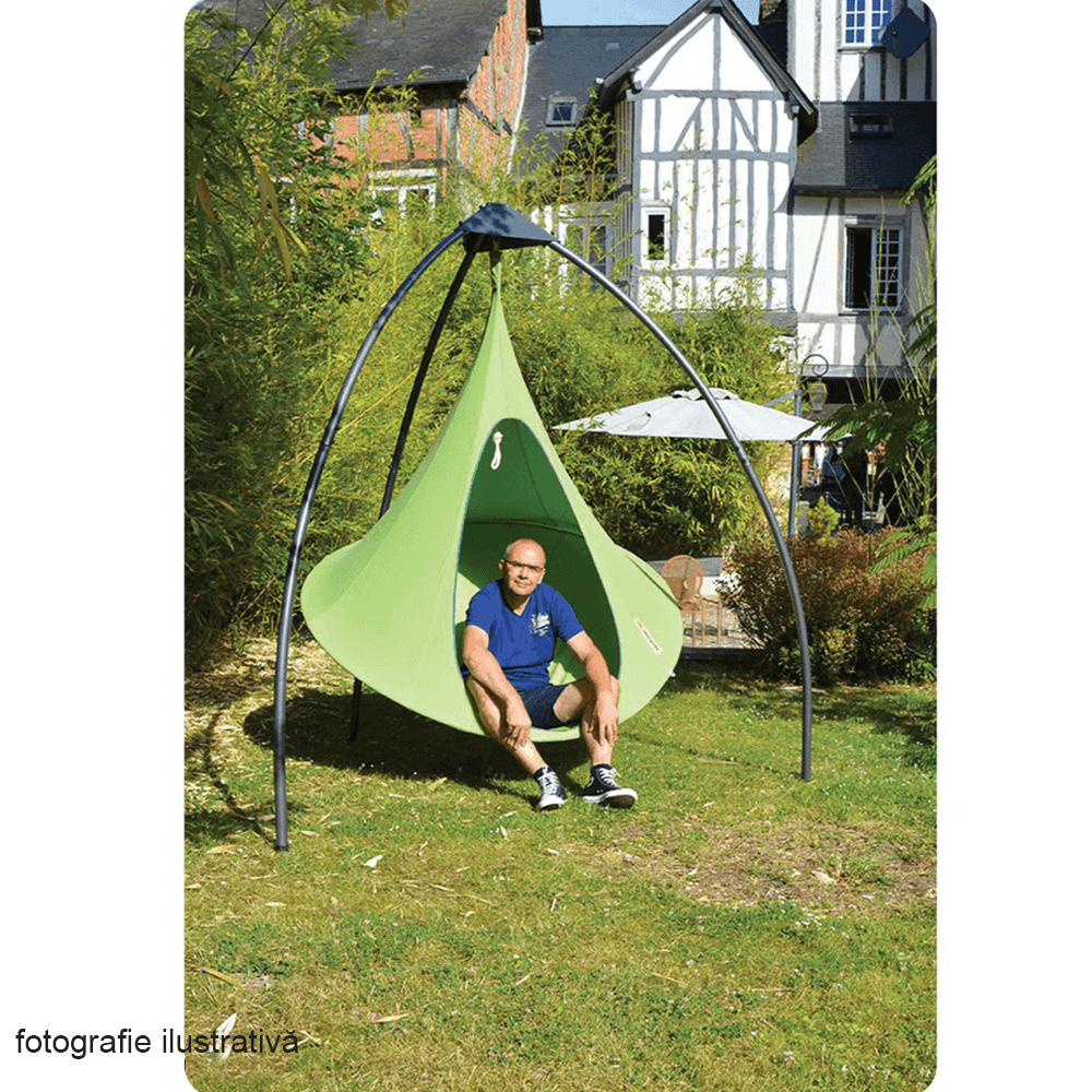Scaun balansoar suspendabil, roşu, KLORIN KLASIK CACOON HAMMOCK