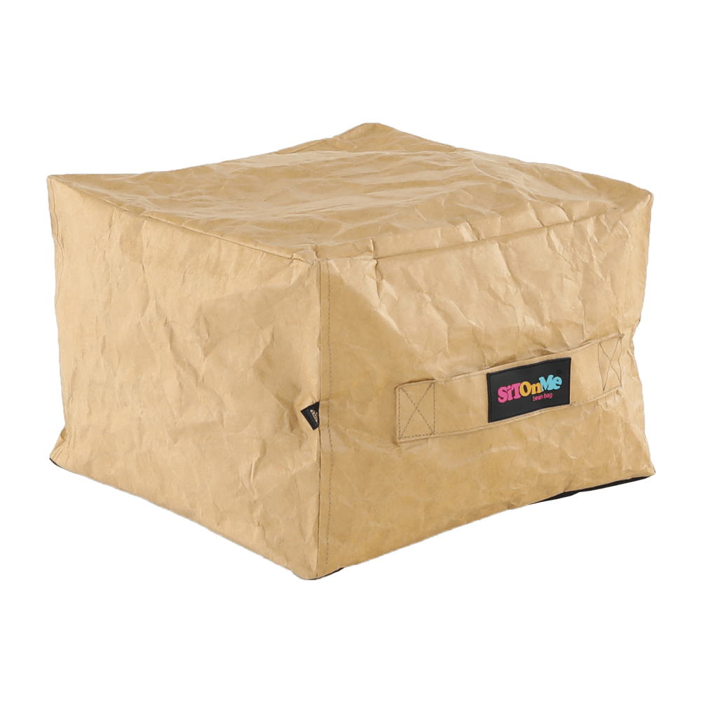 Taburet, material textil bej, RIMINO TIPUL 2