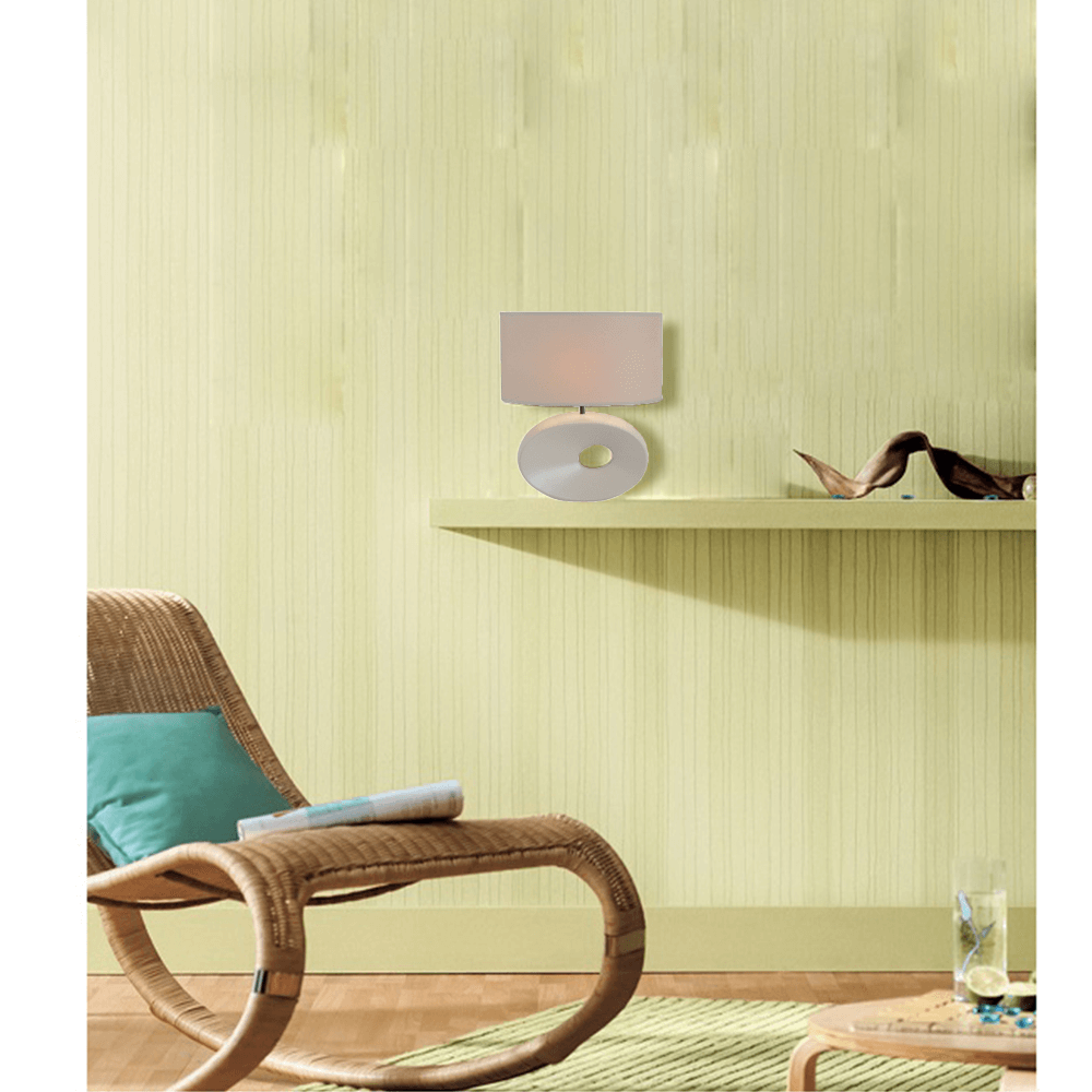 Lampă pe picior ceramică, alb, QENNY TYP 9 AT09115