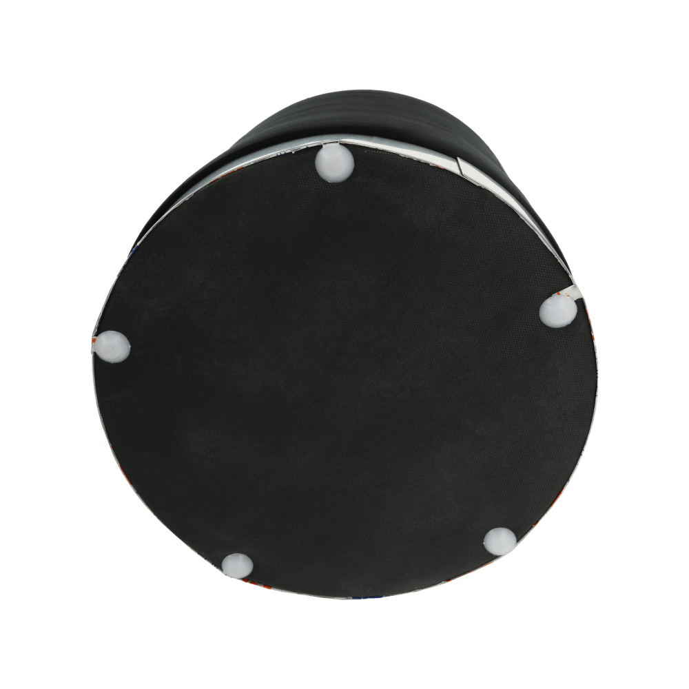 Set două taburete, gri/crom argintiu şi negru/crom argintiu, AIGUL SET