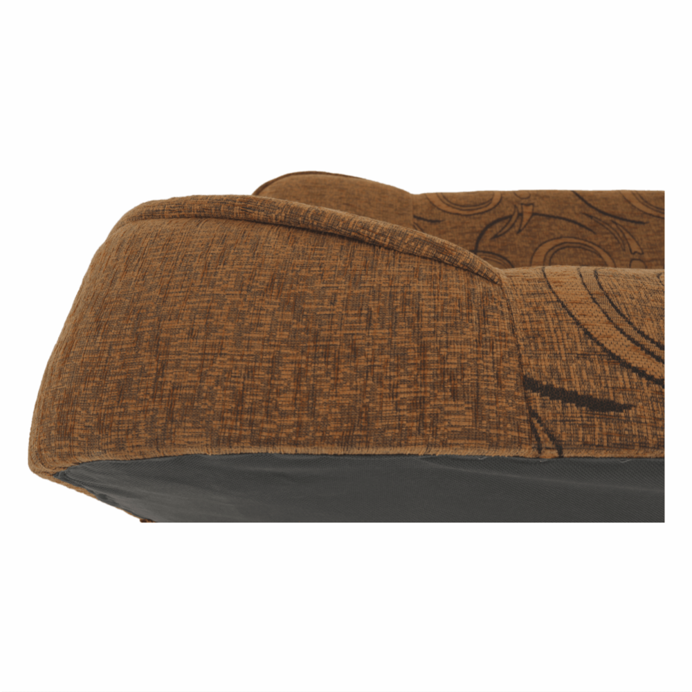 Colţar extensibil, material textil auriu/model, ASIA NEW