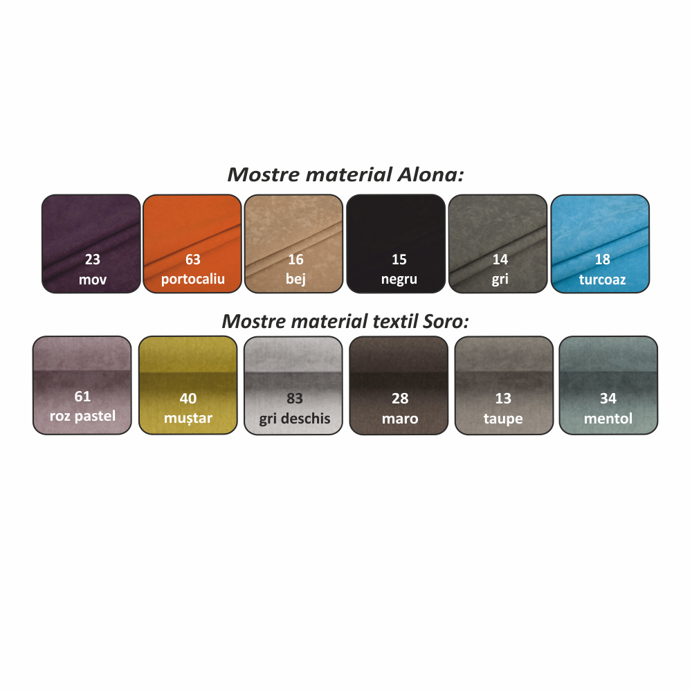 Fotoliu cu taburet, material textil rose 18, ASTRID
