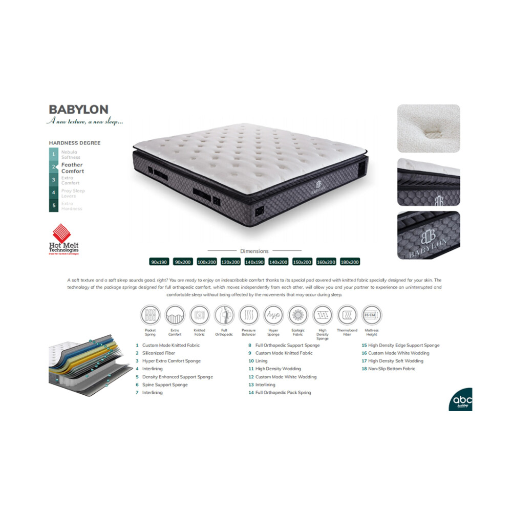 Set Pat „Babylon cu saltea”