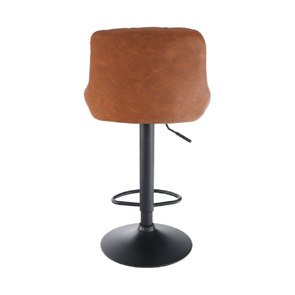 Scaun de bar, negru, TERKAN
