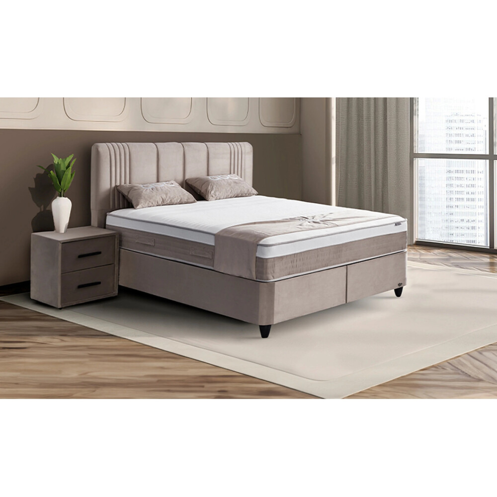 Set Pat Tapițat cu Saltea „Belicia”