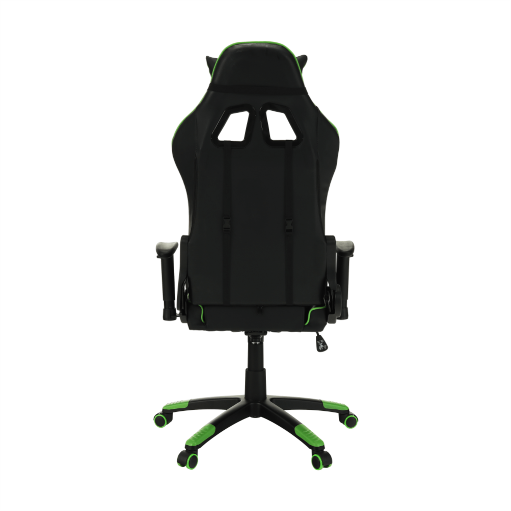 Scaun birou/joc, negru/verde, BILGI