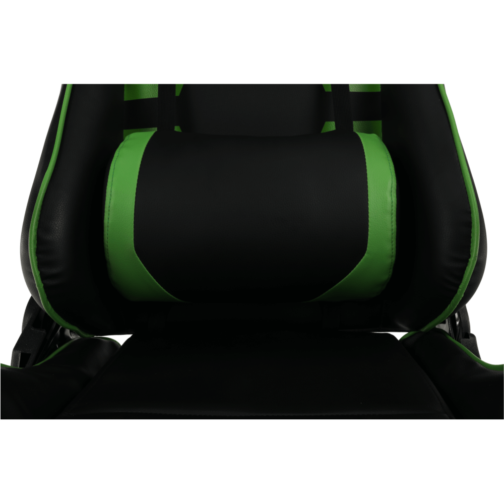 Scaun birou/joc, negru/verde, BILGI