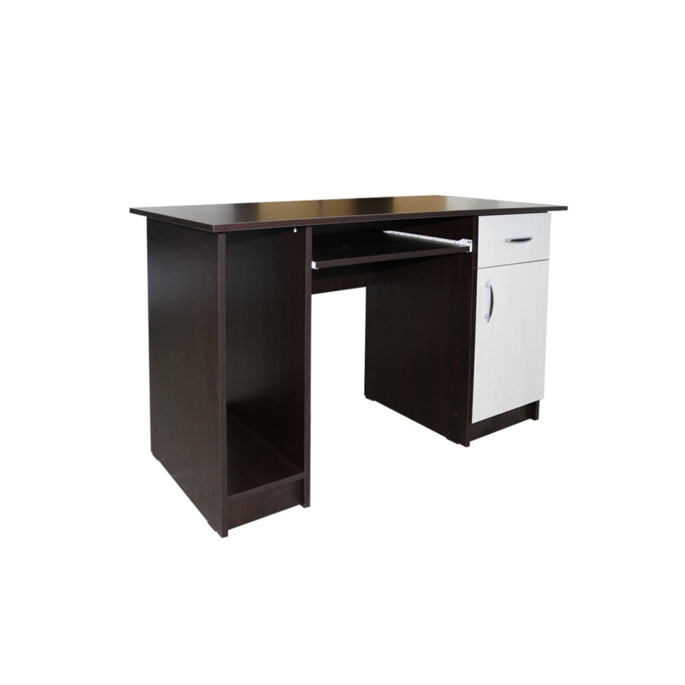 Birou Nero 1 usa si 1 sertar wenge cu ladin
