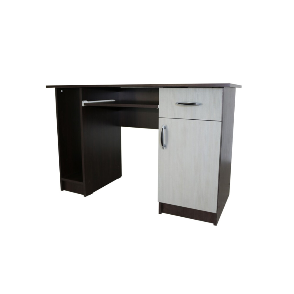 Birou Nero 1 usa si 1 sertar wenge cu ladin