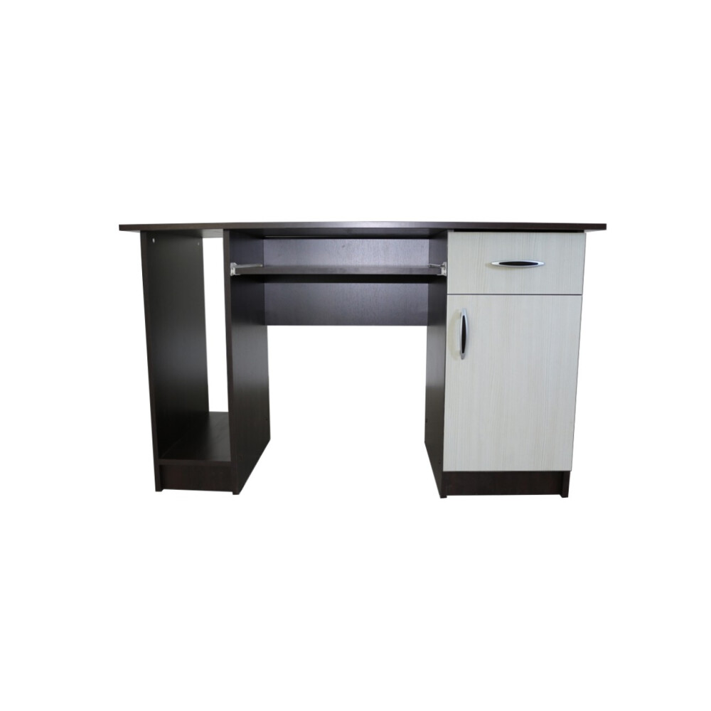 Birou Nero 1 usa si 1 sertar wenge cu ladin