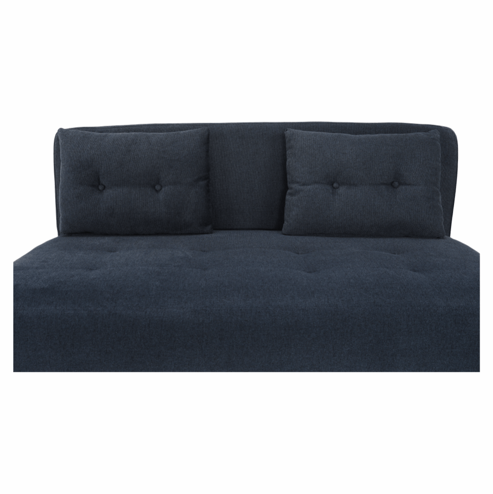 Canapea extensibilă, material textil gri, BODENA