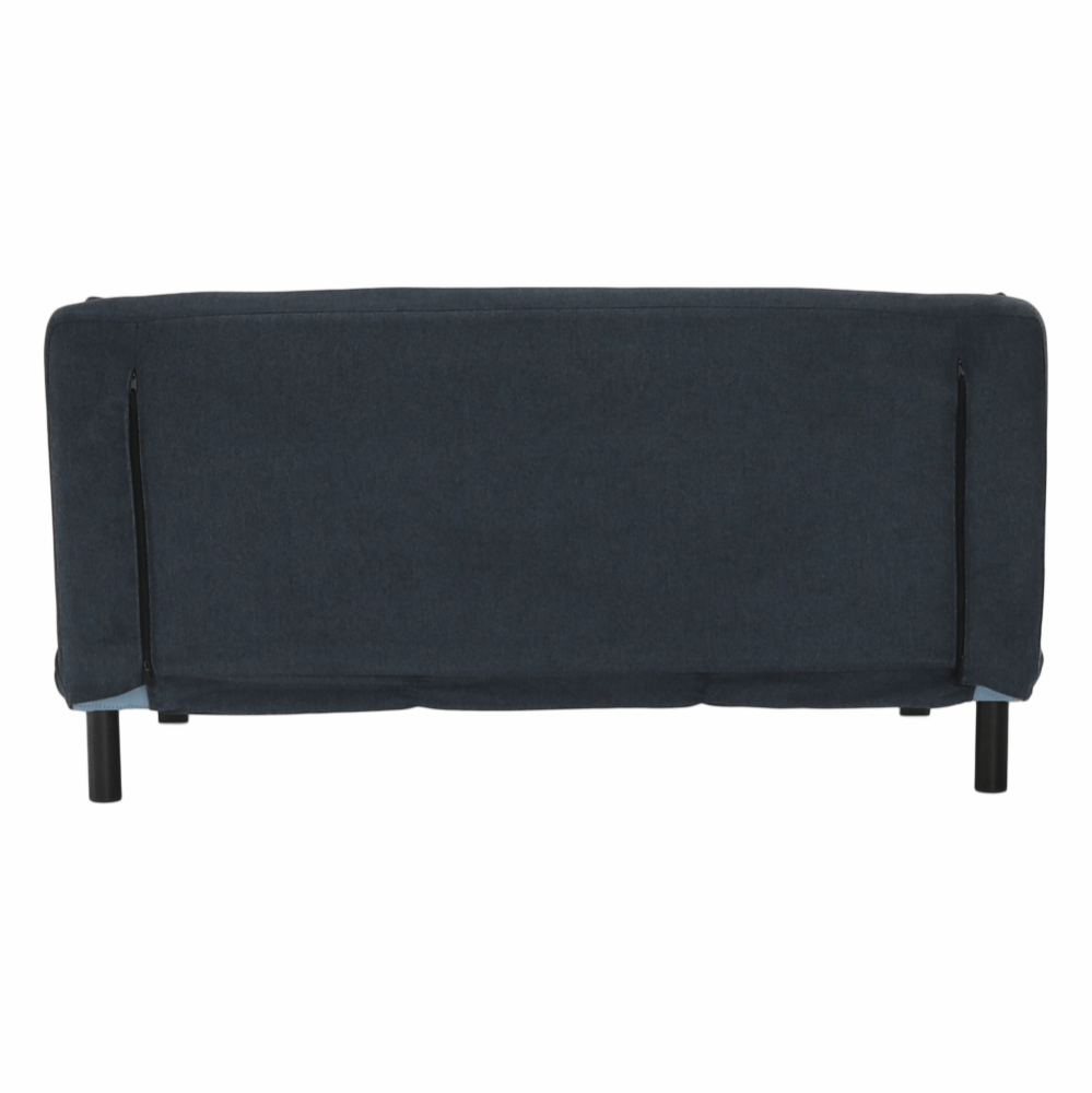 Canapea extensibilă, material textil gri, BODENA