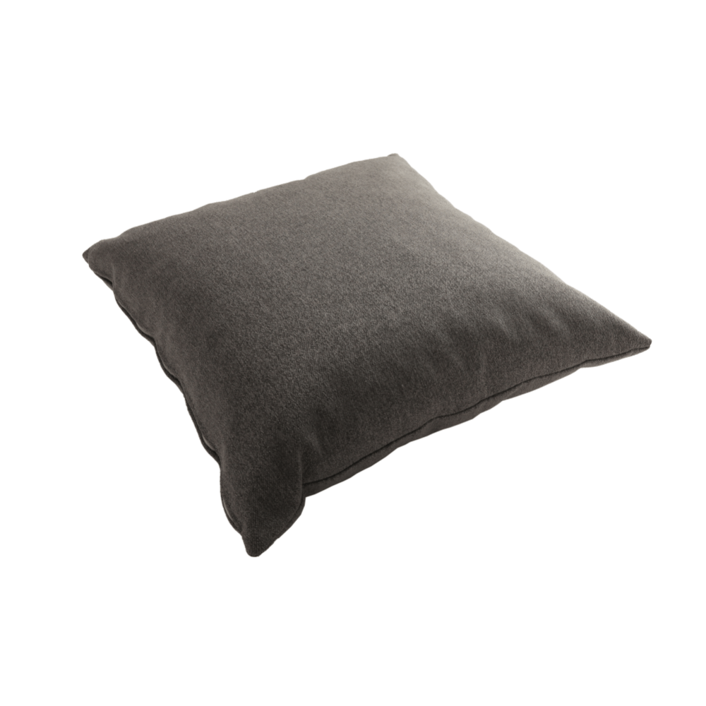 Colţar, material textil gri maroniu TAUPE, model stânga, BRIDGET