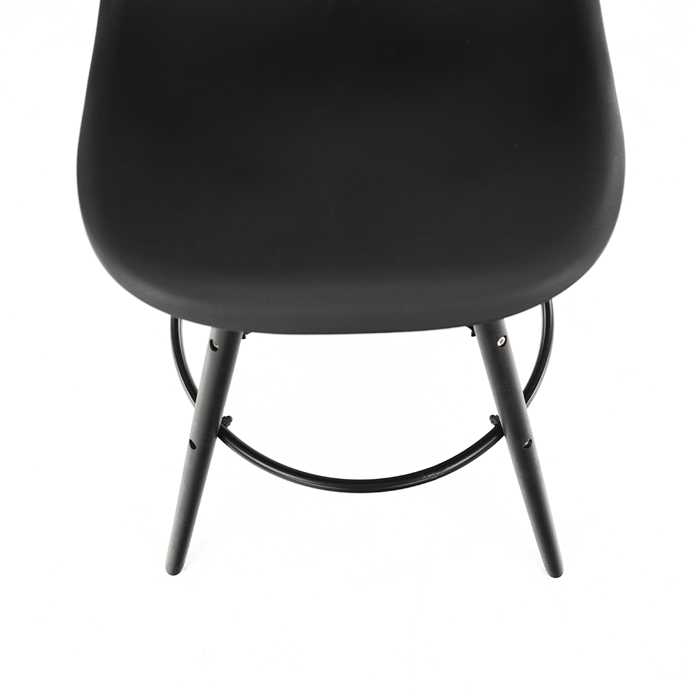 Scaun de bar, negru, CARBRY NEW