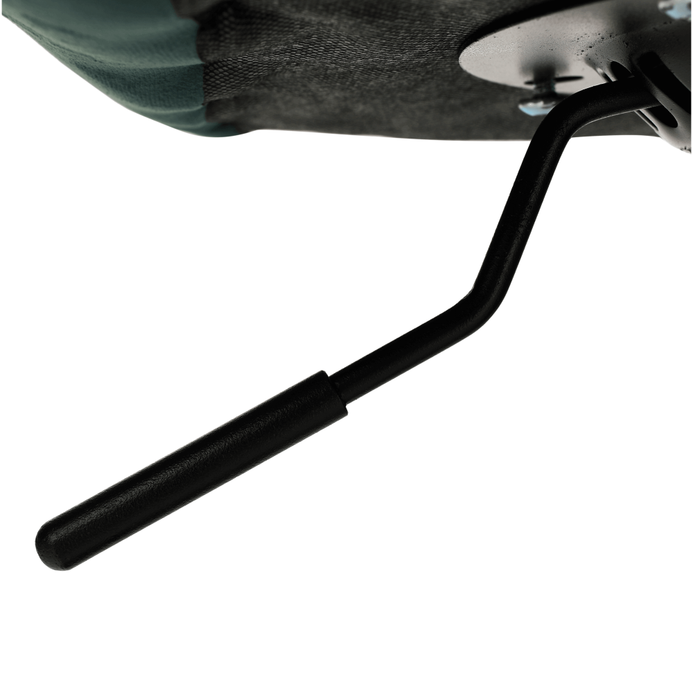 Scaun de bar, material textil Velvet verde închis, CHIRO