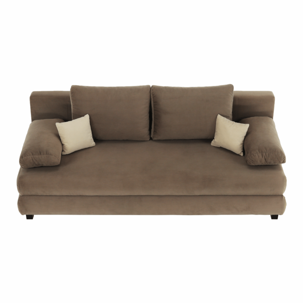 Colţar extensibil, textil capuccino/bej, CLIV