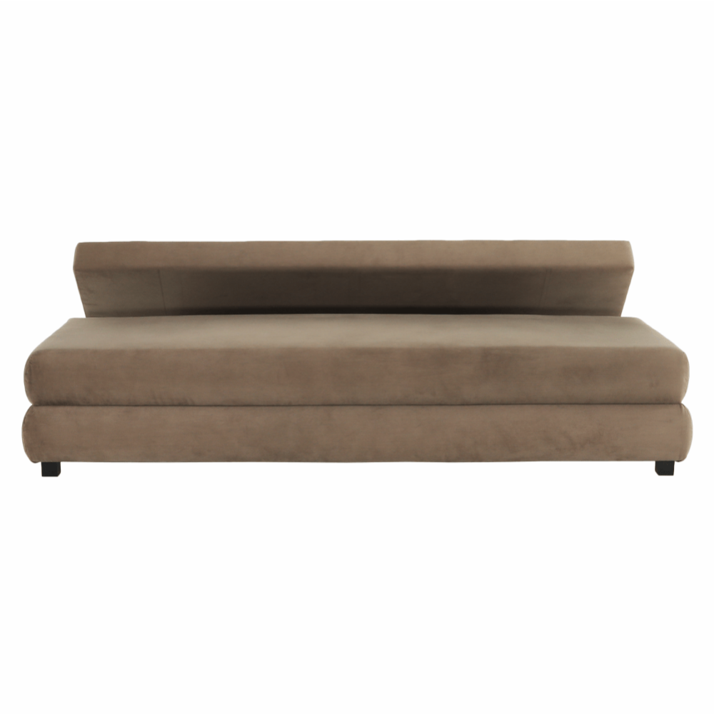 Colţar extensibil, textil capuccino/bej, CLIV