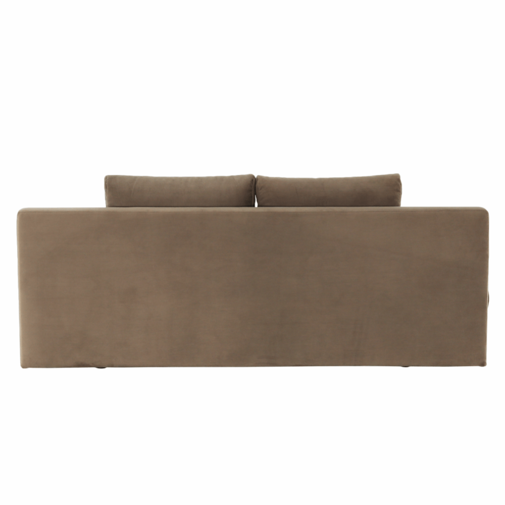 Colţar extensibil, textil capuccino/bej, CLIV