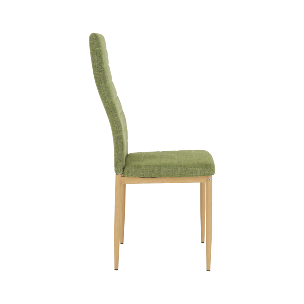 Scaun, material textil verde/cadru metalic fag, COLETA NOVA