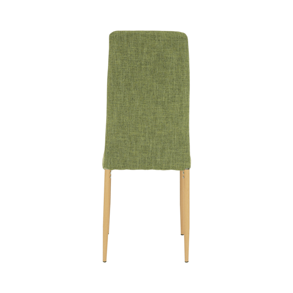 Scaun, material textil verde/cadru metalic fag, COLETA NOVA