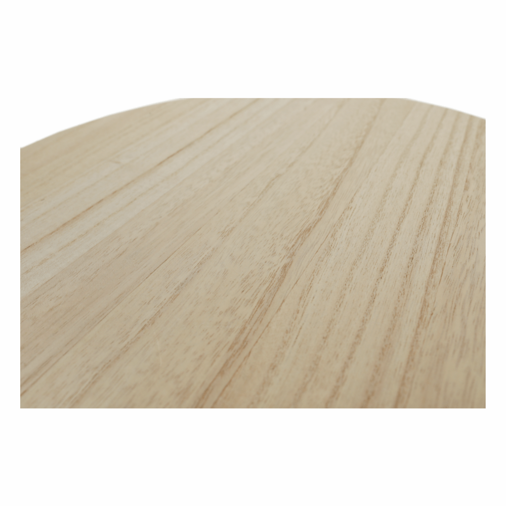 Set măsuţe auxiliare, natural/alb, DALUX