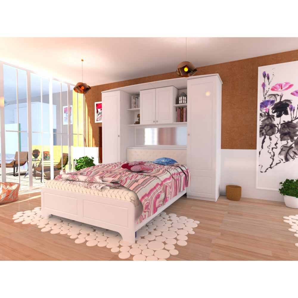 Dormitor Madrid MDF Alb