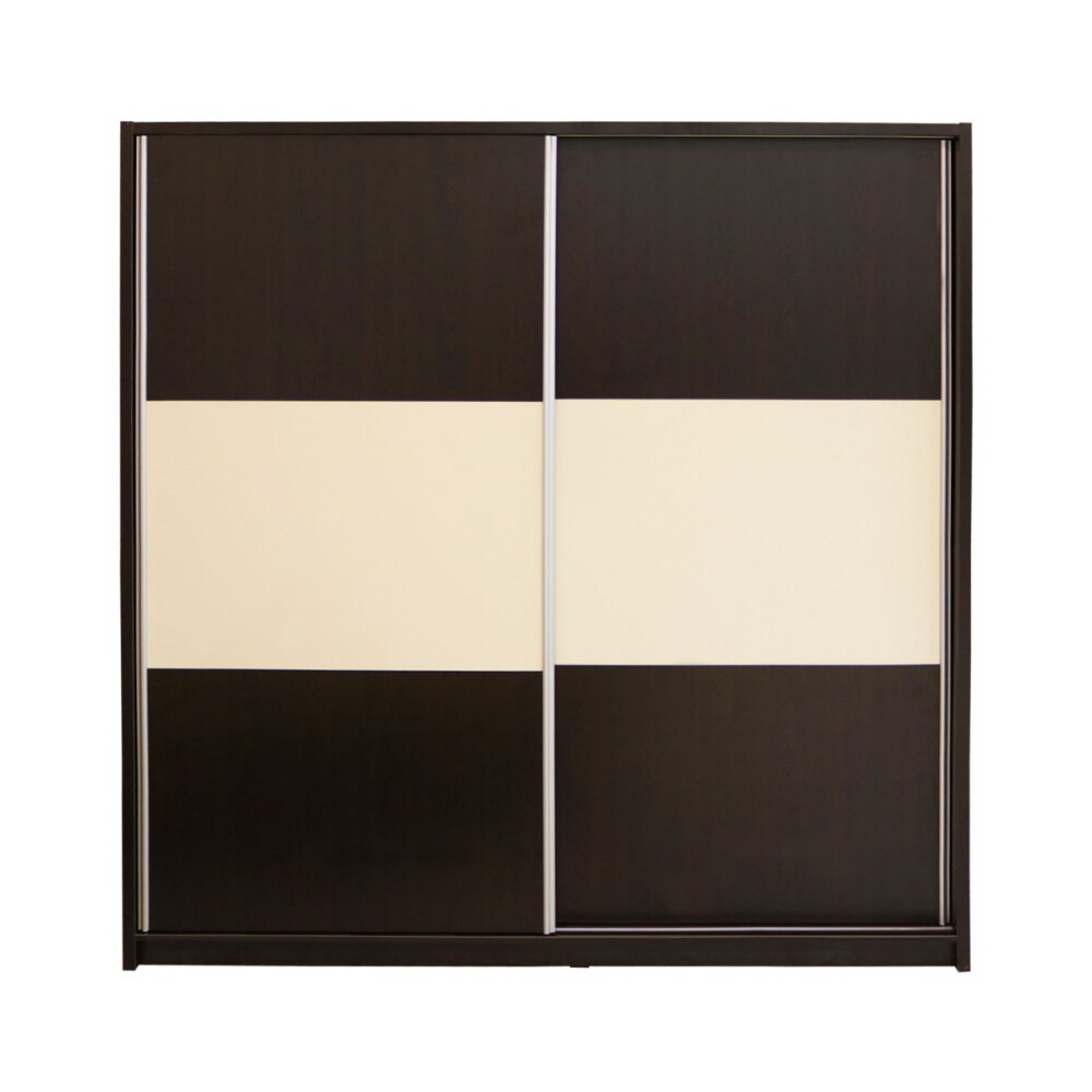Dormitor Milano cu Pat Tapitat Wenge 140x200 cm