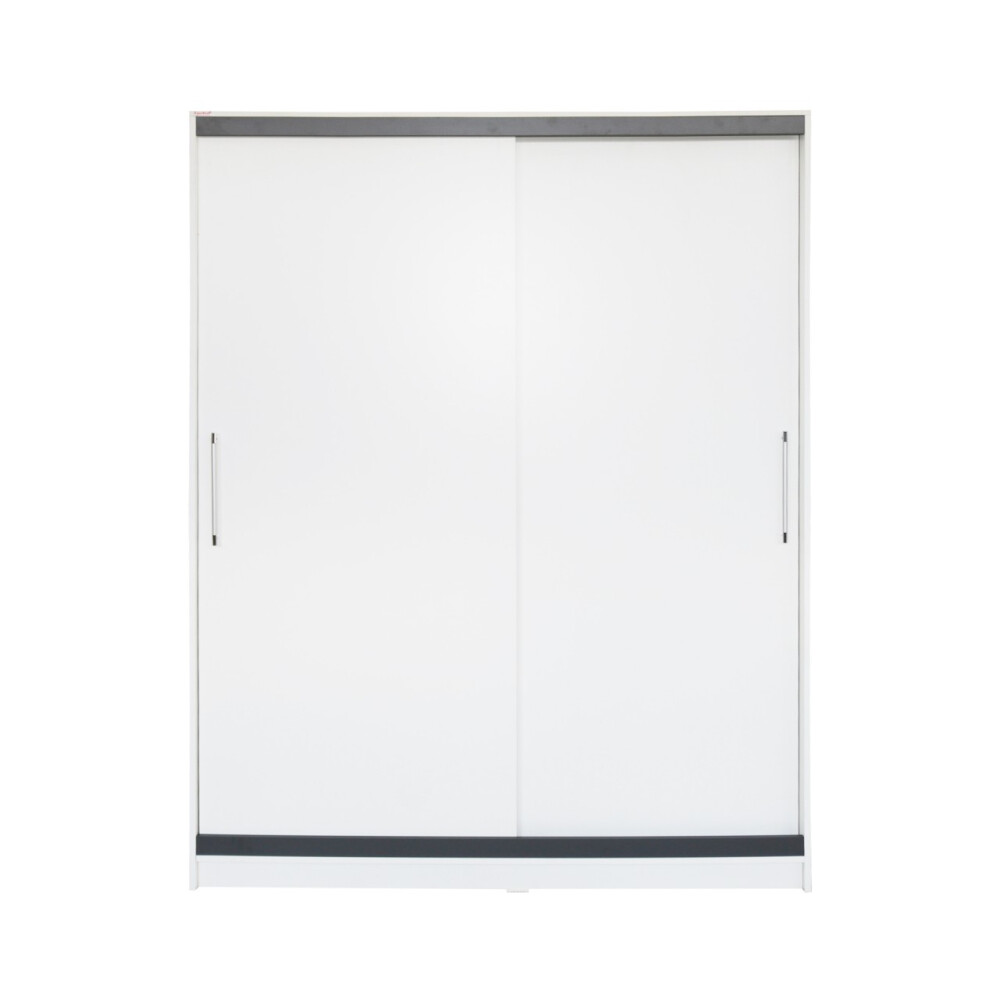 Dulap Verona Alb/Gri