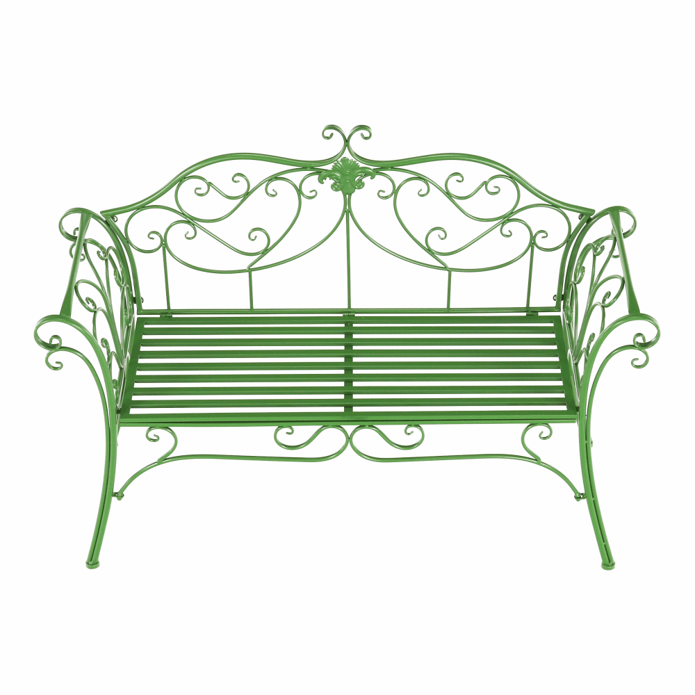 Bancă de grădină, verde, ETELIA