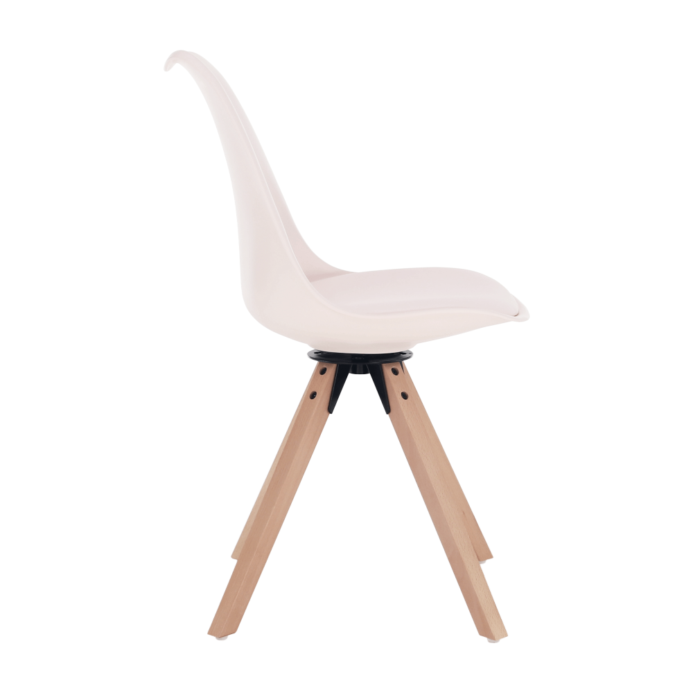 Scaun pivotant elegant, perlat, ETOSA
