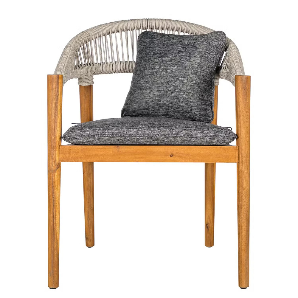 Set de 2 scaune de grădină NELLOO