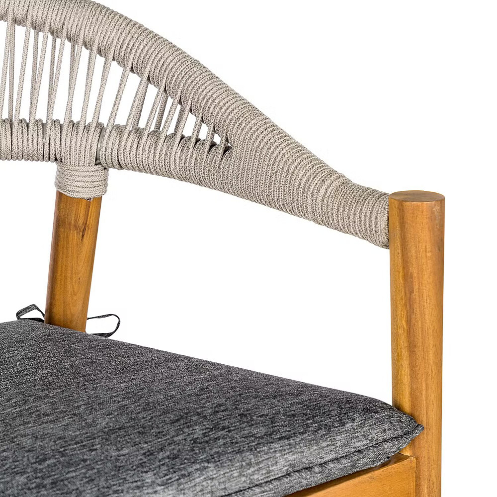 Set de 2 scaune de grădină NELLOO