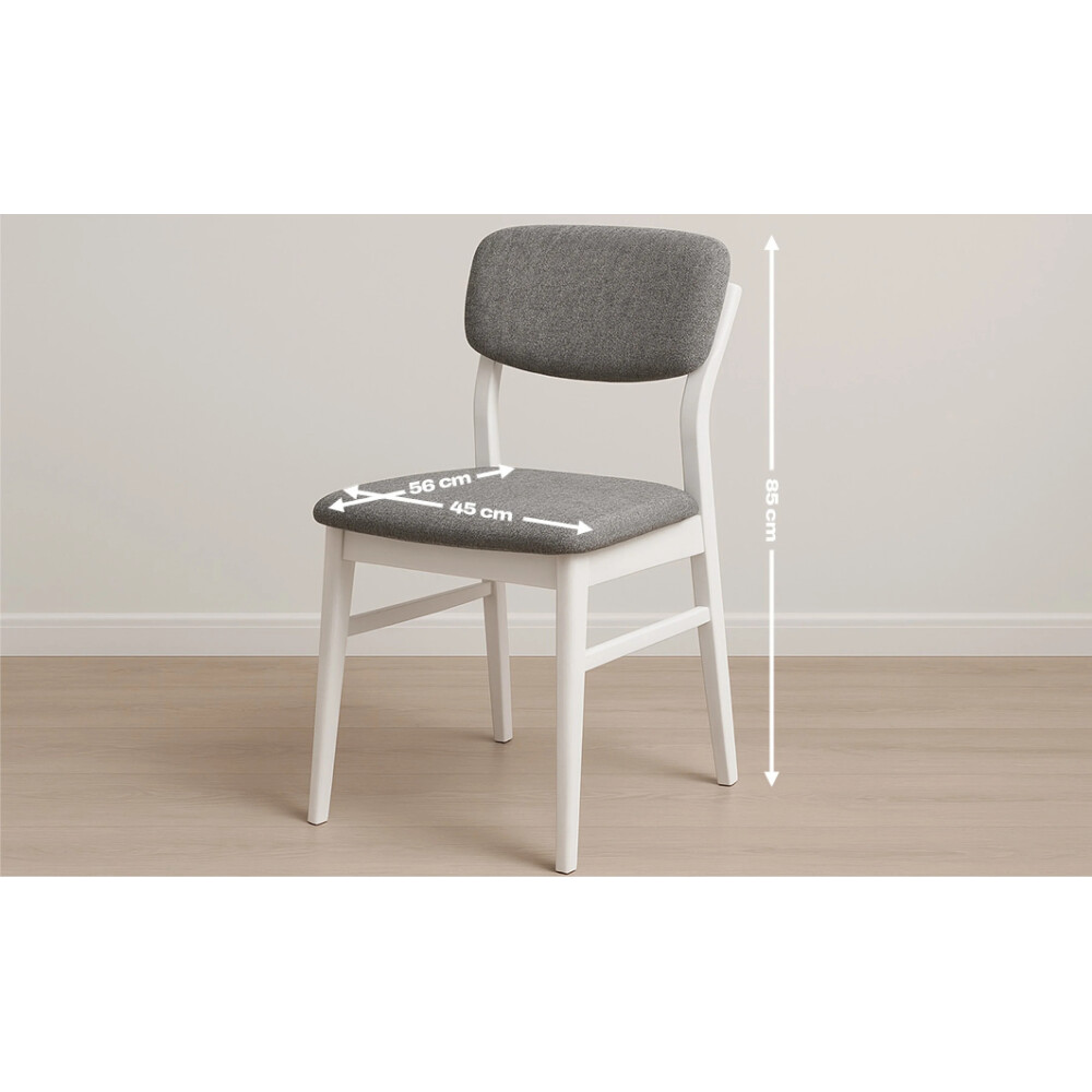 Scaun „PalMOB Alb”