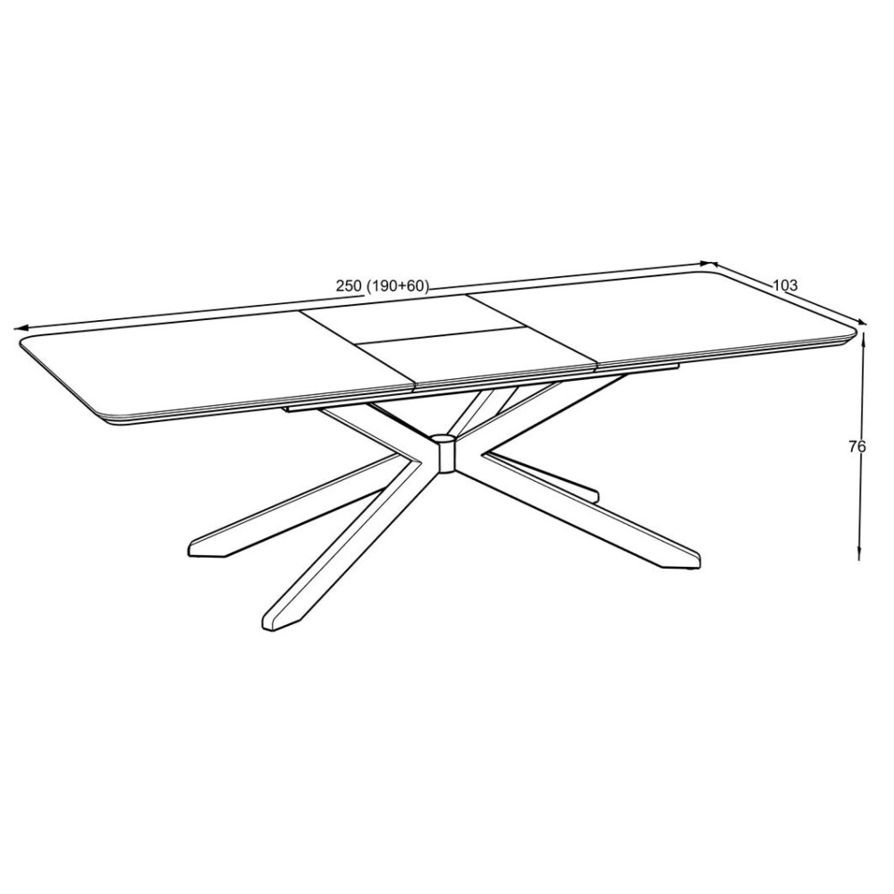 Masă extensibilă „MONICA ”