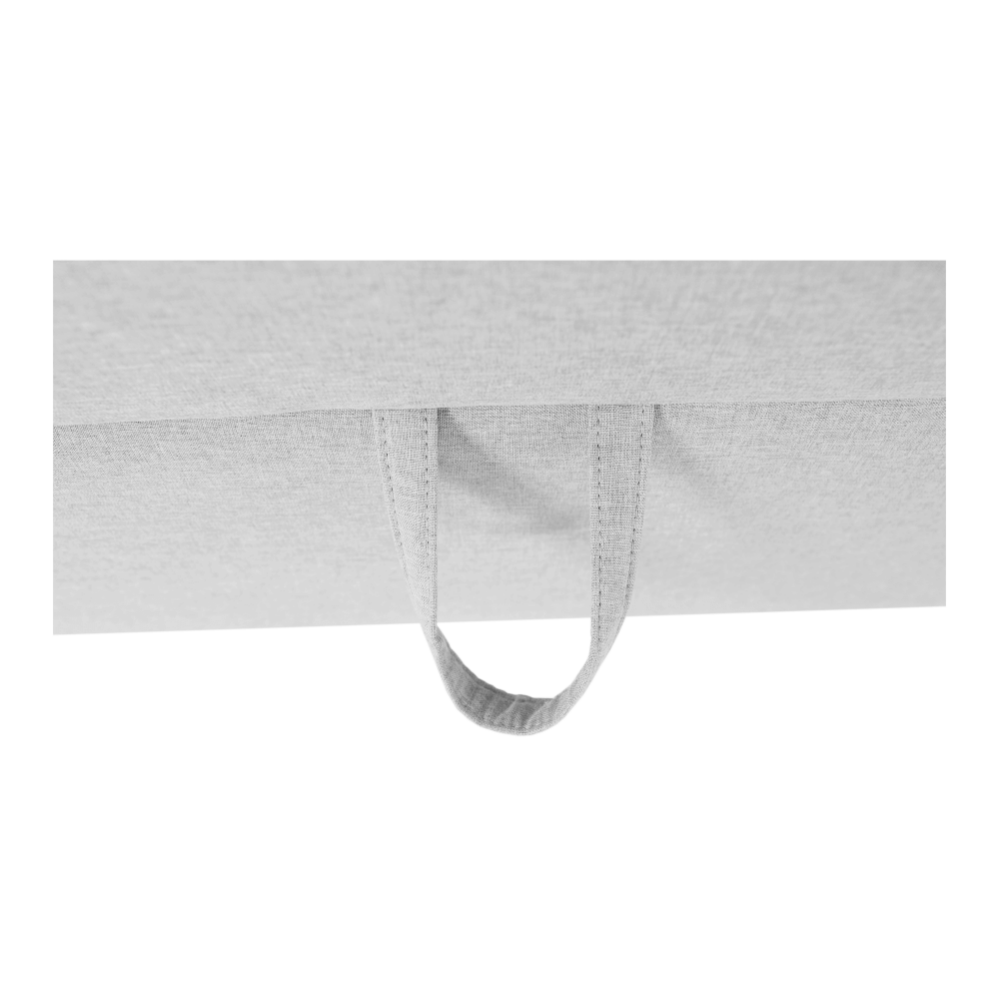 Pat tip BOXSPRING 160x200, gri deschis, FERATA KOMFORT