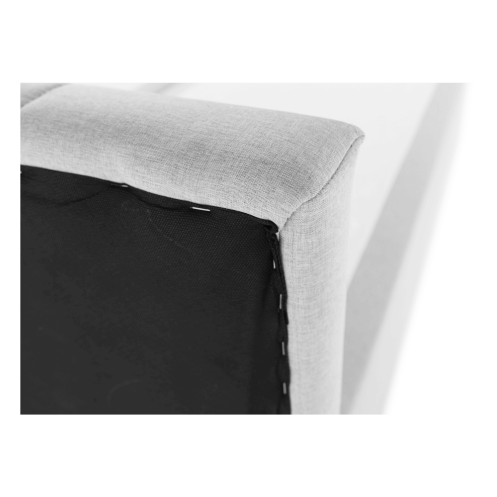 Pat tip BOXSPRING 160x200, gri deschis, FERATA KOMFORT