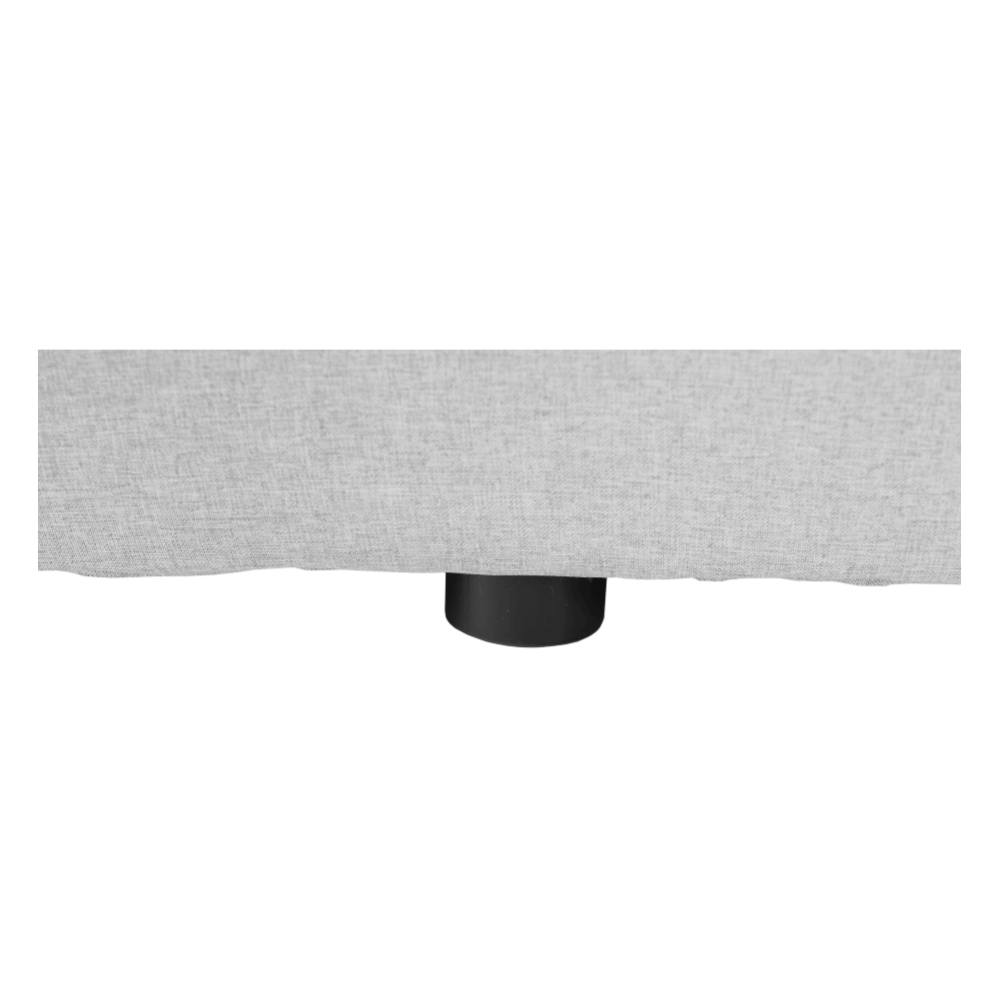 Pat tip BOXSPRING 160x200, gri deschis, FERATA KOMFORT