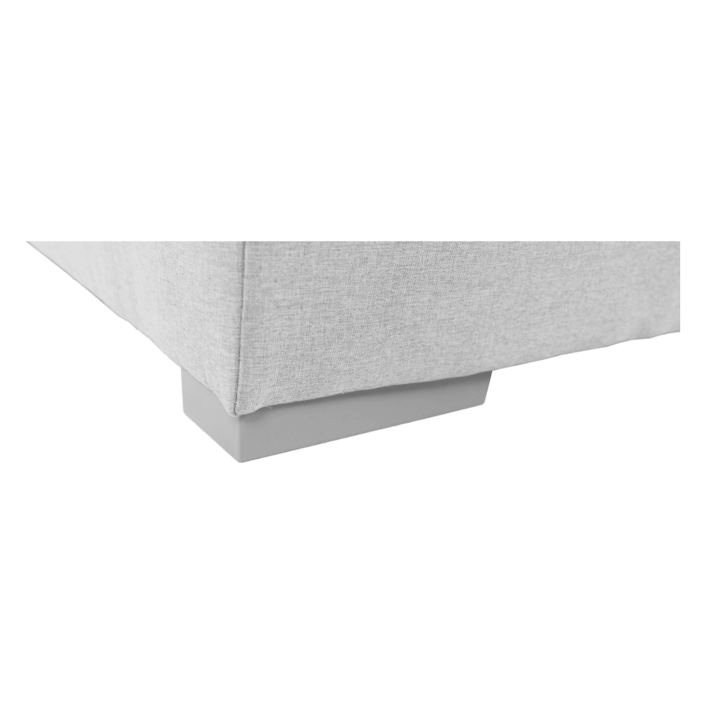 Pat tip BOXSPRING 160x200, gri deschis, FERATA KOMFORT