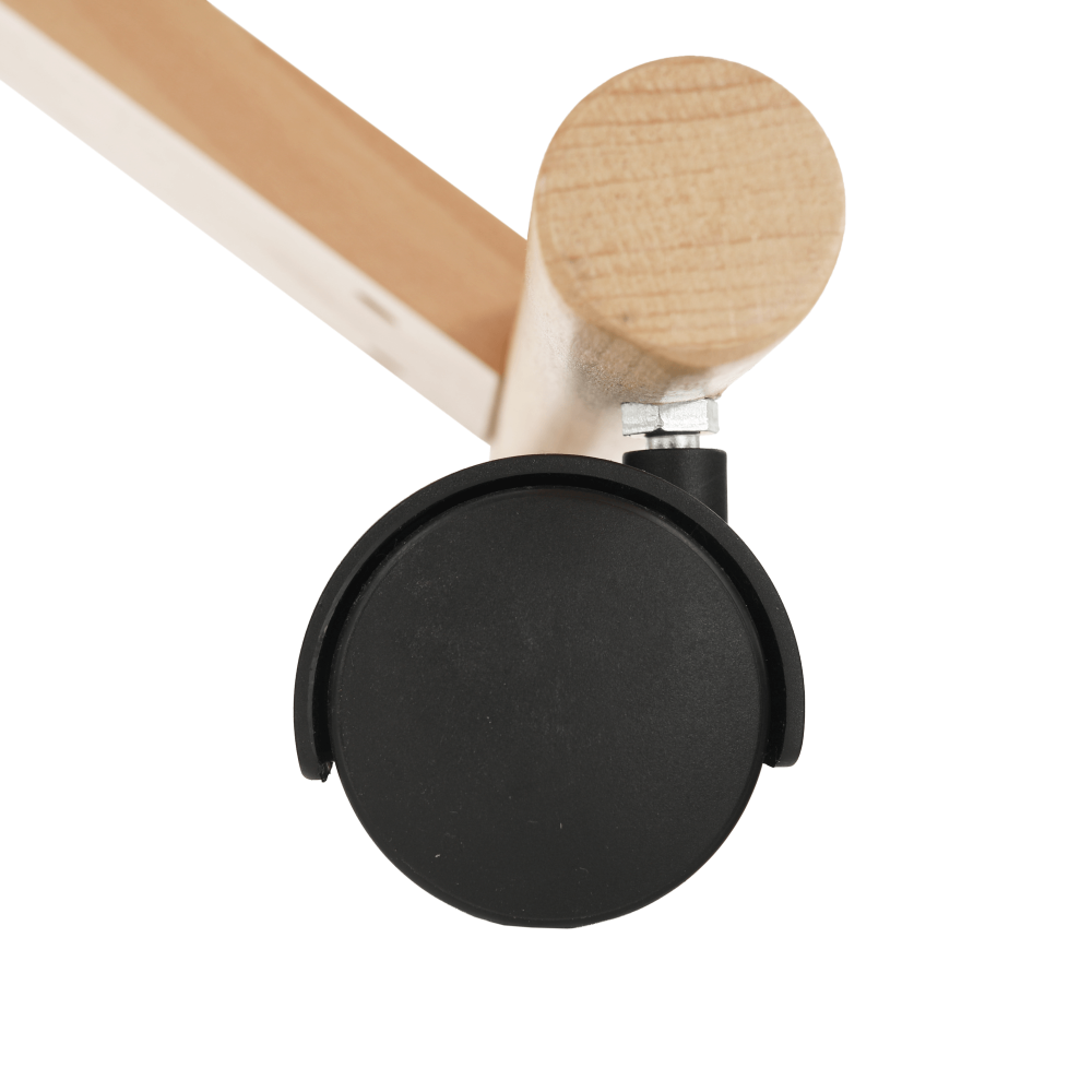 Scaun ergonomic, maro / fag, FLONET