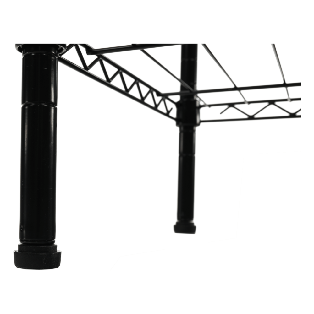Raft reglabil, negru, GELBAN
