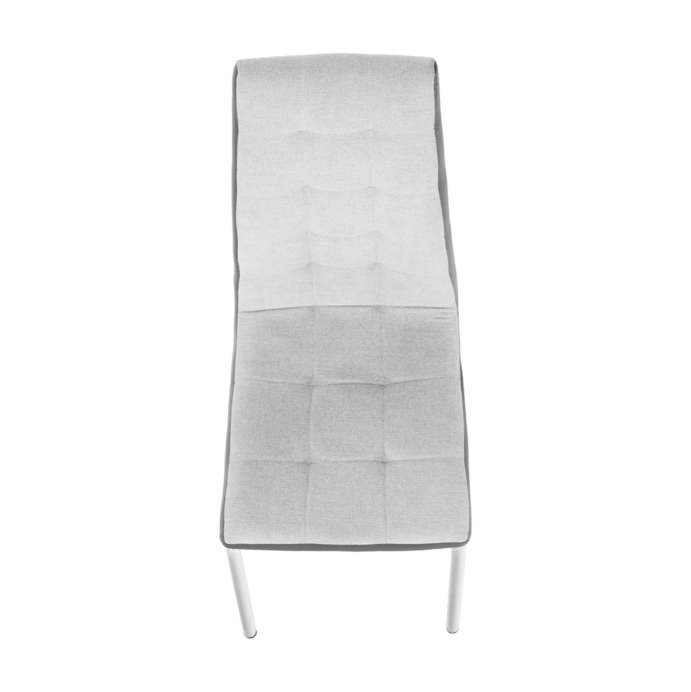 Scaun bucătărie, gri/crom, GERDA NEW