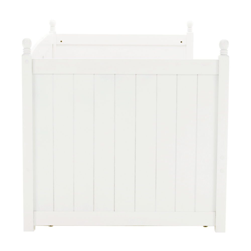Pat cu pat suplimentar, lemn de pin, alb, 90x200, GLAMIS