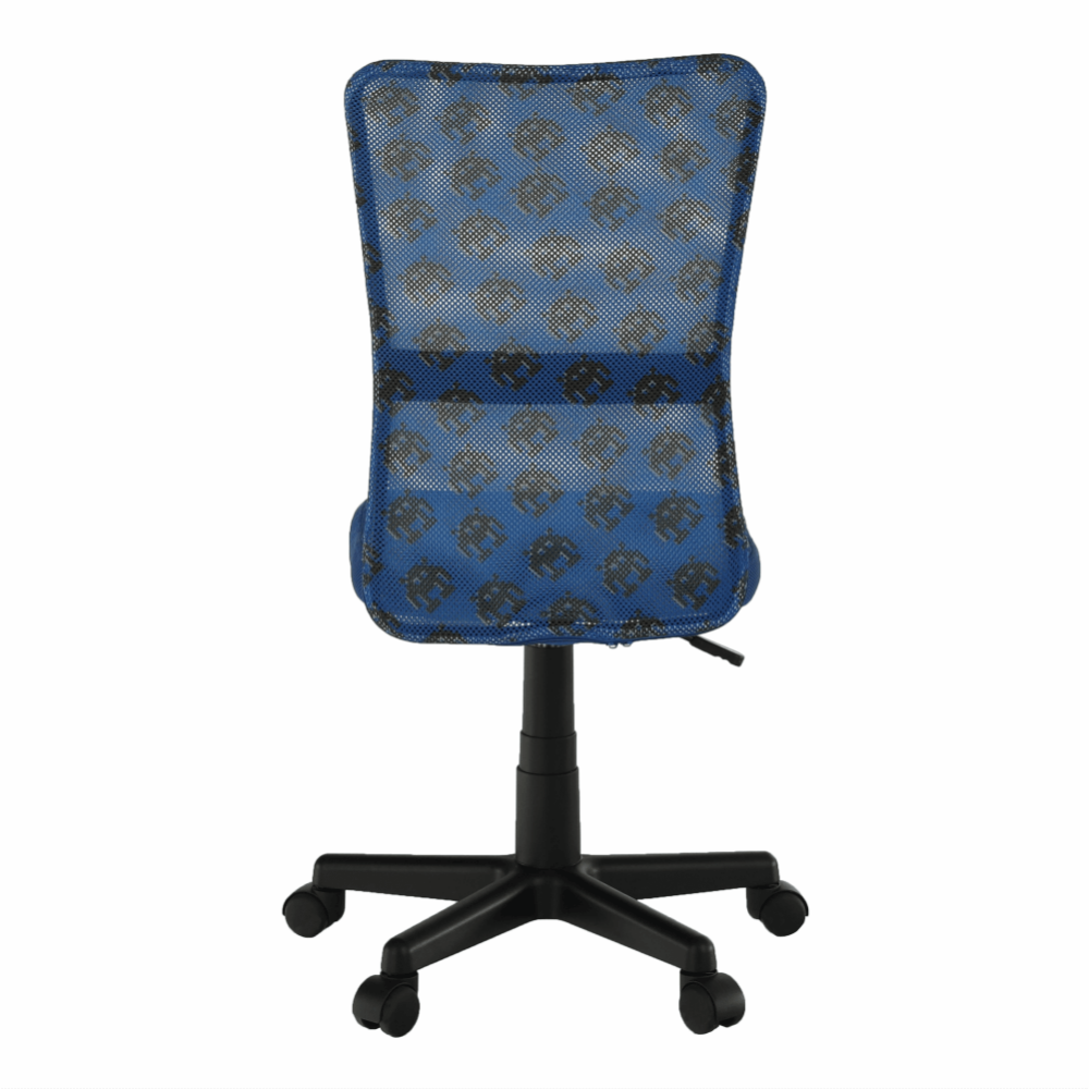 Scaun rotativ,  albastru/model/negru, GOOFY