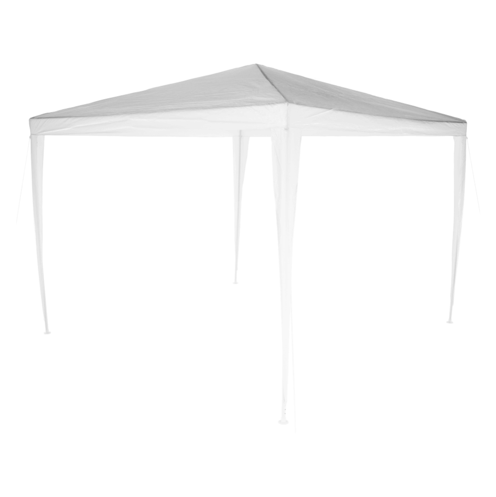 Pavilion grădină/foişor, alb, 3x3 m, GOTAN