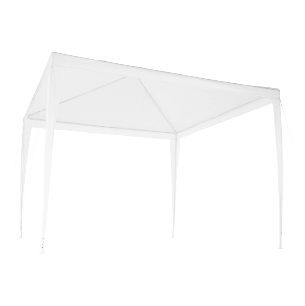 Pavilion grădină/foişor, alb, 3x3 m, GOTAN