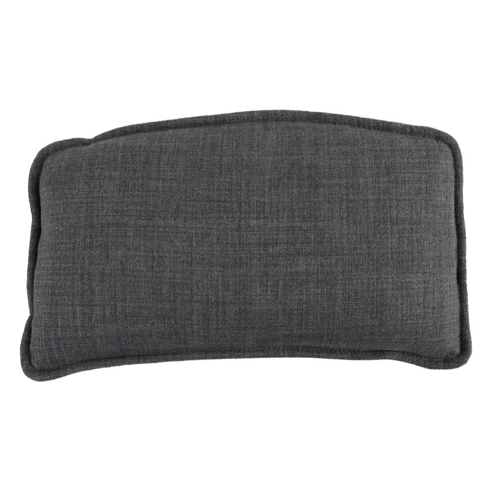 Fotoliu balansoar, material textil gri/lemn, HARPER
