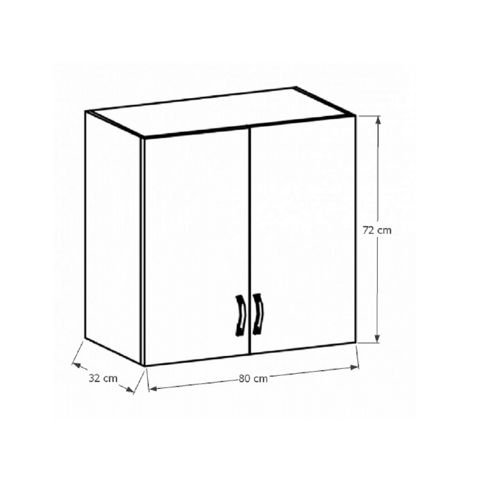 Dulap superior G80, nuc Milano, SICILIA