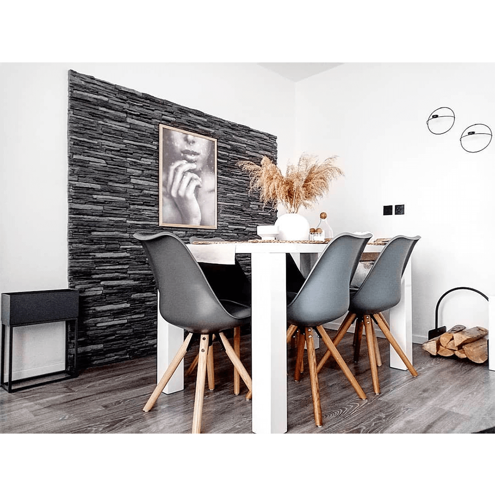 Ghiveci de flori din metal multifuncţional, gri închis, INDIZE TYP 2 WL4214