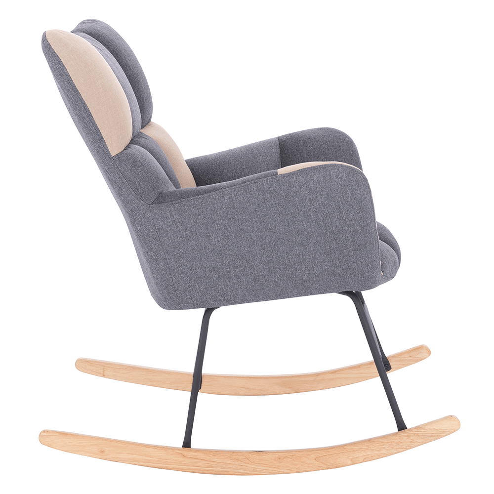 Scaun de design ţesătură bej, KOMODO